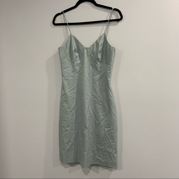 Club Monaco Dresses & Skirts - Club Monaco light green dusty thin strap dress